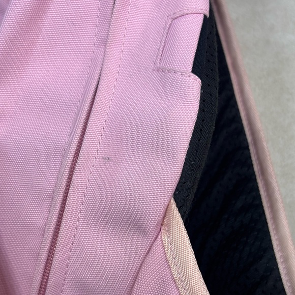 Rare Vintage Nike Swoosh Sling Bag Light Pink Backpack Y2K Travel School Sport main image 5